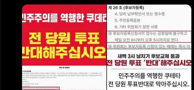 대선 앞두고 위법.월권.코미디 국민의힘 대선 앞두고 위법.월권.코미디 국민의힘