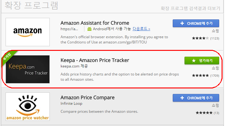 파이어폭스와 크롬용 아마존 가격 트래커 부가기능 살펴보기