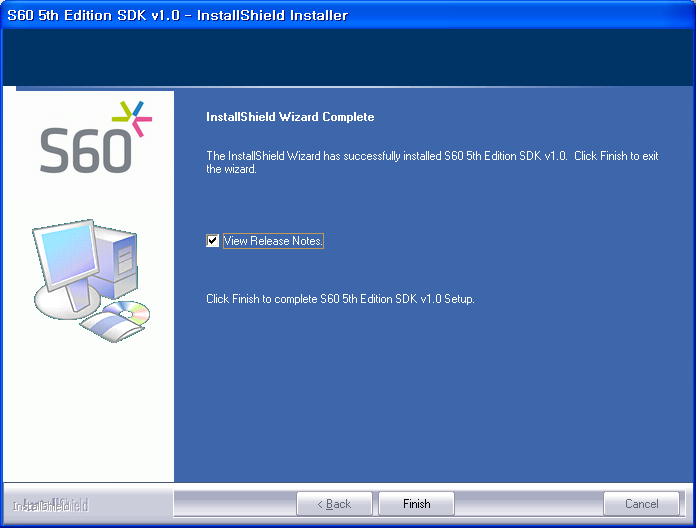 Symbian 프로그래밍 환경 구축 4 – S60_5th_Edition_SDK_v1_0 설치하기