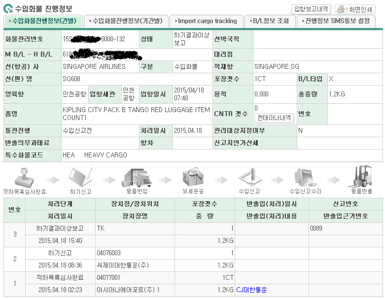 내가 주문한 키플링 백팩은 어디로?