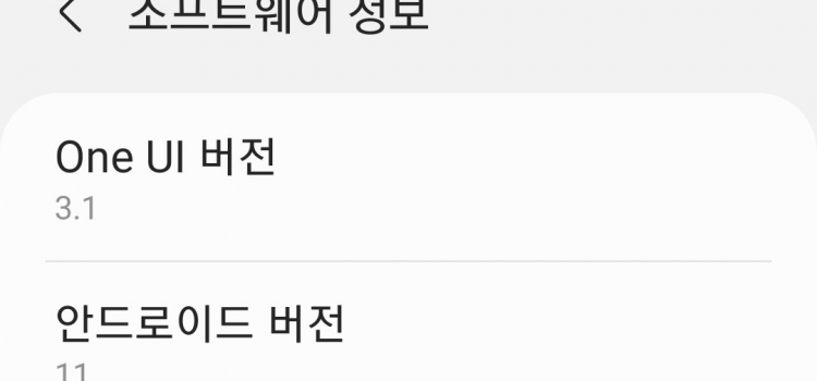 갤럭시 A90 안드로이드 11 업그레이드 갤럭시 A90 안드로이드 11 업그레이드