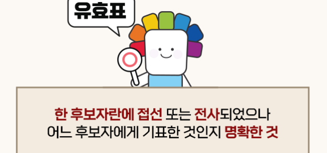 투표 유효/무효 사례 투표 유효/무효 사례